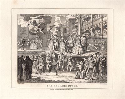 Hogarth William (1697-1764), The Beggars Opera, 1808