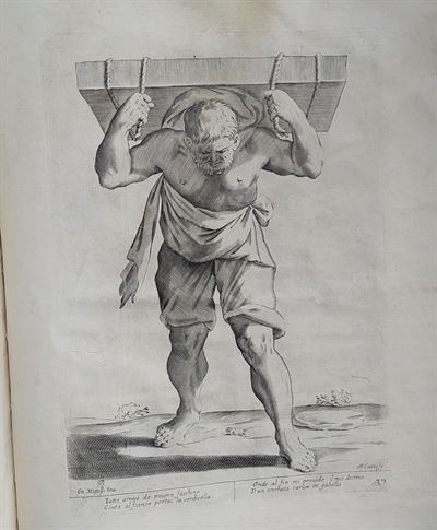 Mitelli Giuseppe Maria, Arti e Mestieri per la via, Facchino, 1660