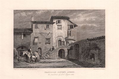 Atene, Convento Francescano, Residenza di Lord Byron, 1832